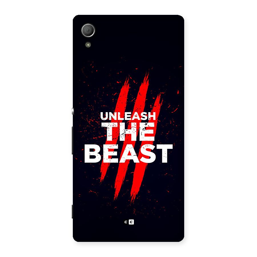Unleash The Beast Back Case for Xperia Z3 Plus