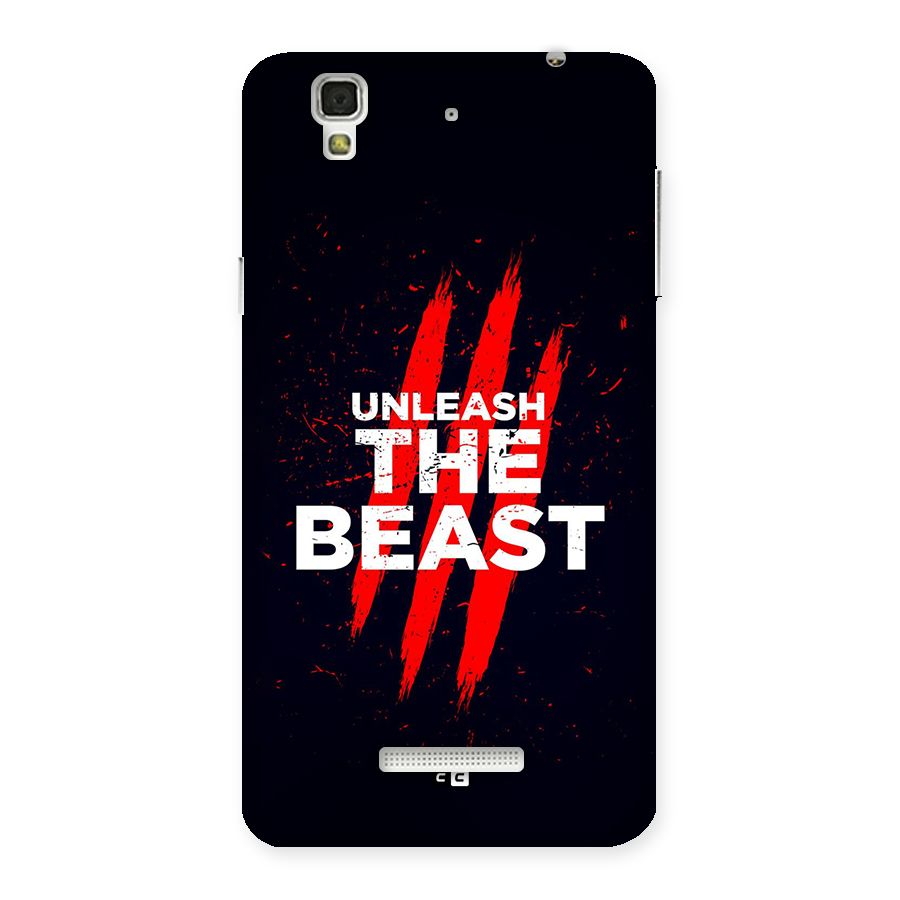 Unleash The Beast Back Case for Yureka