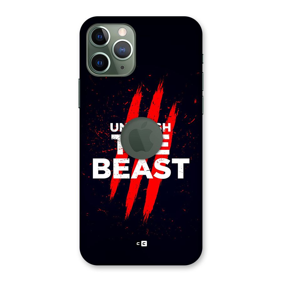 Unleash The Beast Back Case for iPhone 11 Pro Logo Cut