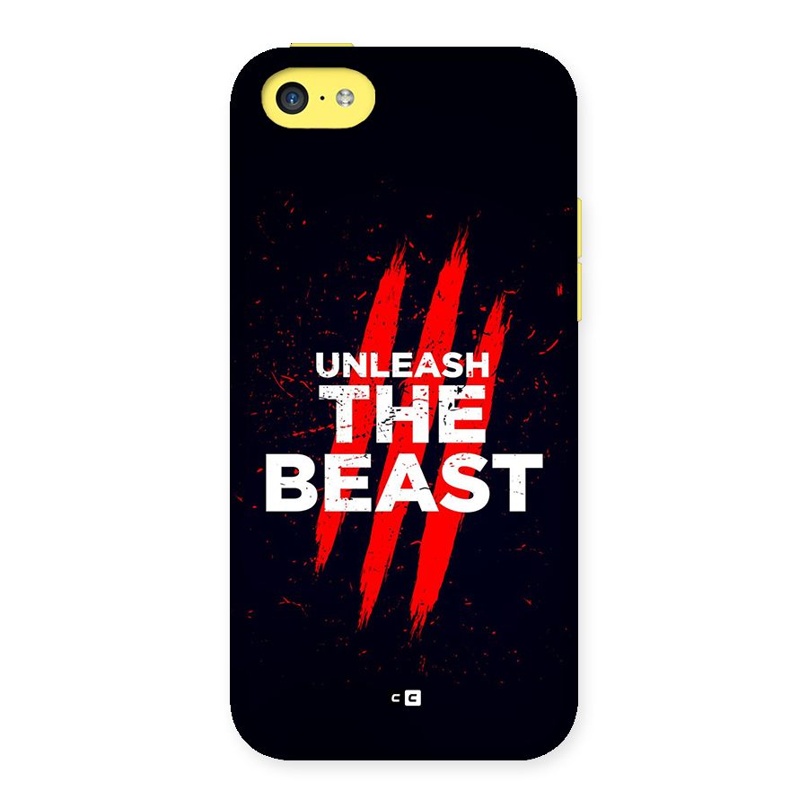 Unleash The Beast Back Case for iPhone 5C