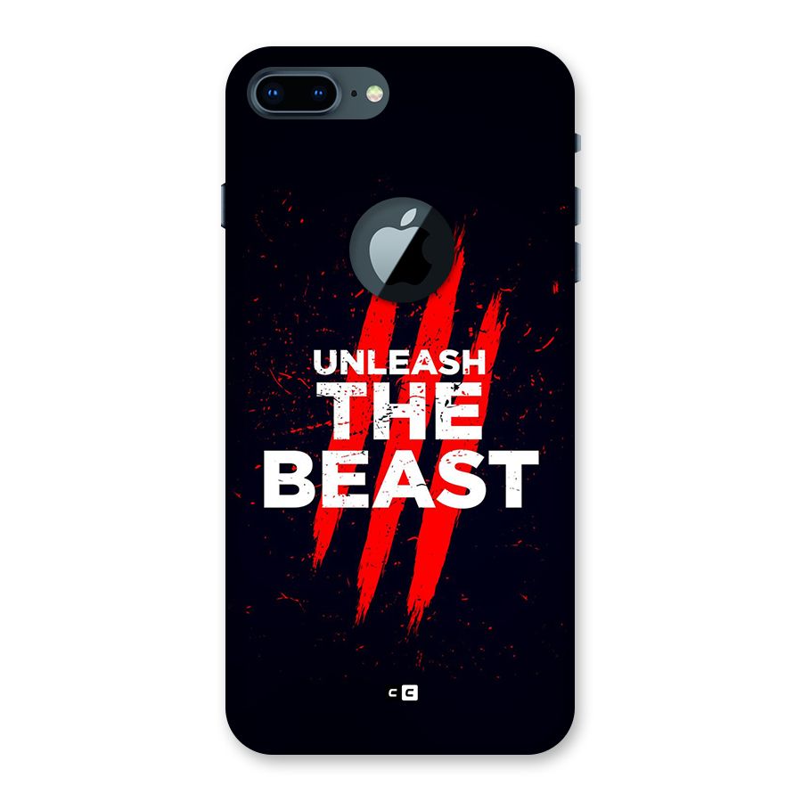 Unleash The Beast Back Case for iPhone 7 Plus Logo Cut