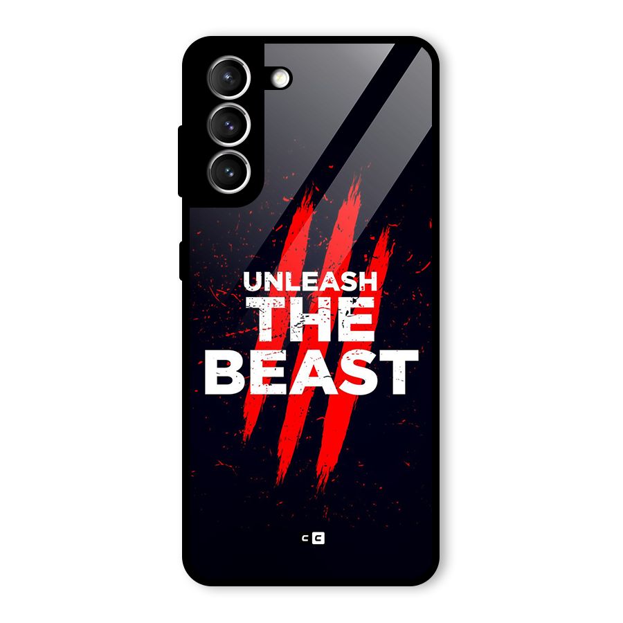 Unleash The Beast Glass Back Case for Galaxy S21 5G