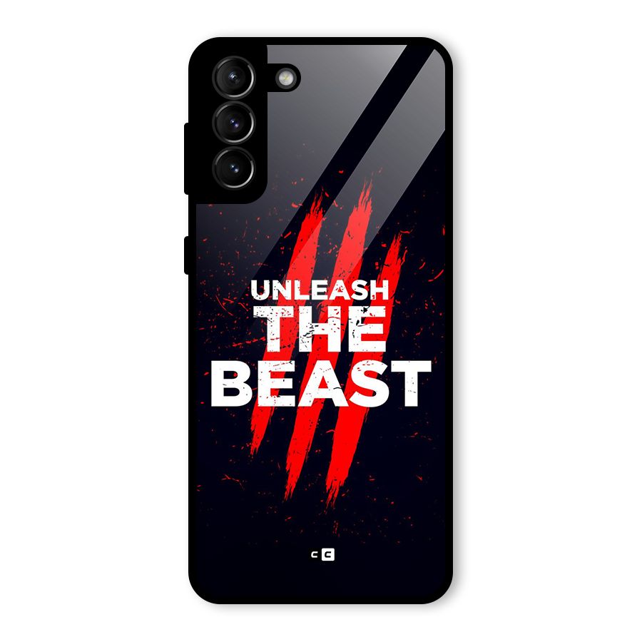 Unleash The Beast Glass Back Case for Galaxy S21 Plus