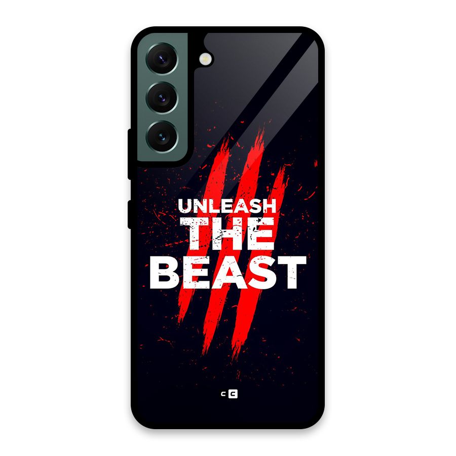 Unleash The Beast Glass Back Case for Galaxy S22 5G
