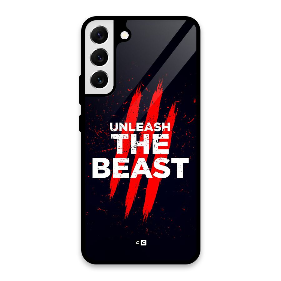 Unleash The Beast Glass Back Case for Galaxy S22 Plus 5G