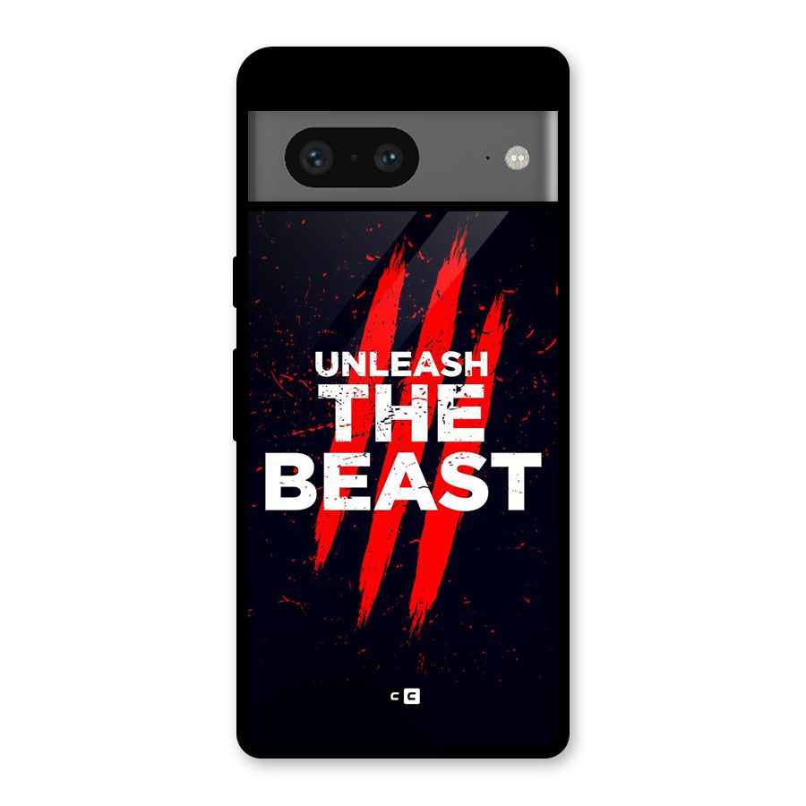 Unleash The Beast Glass Back Case for Google Pixel 7
