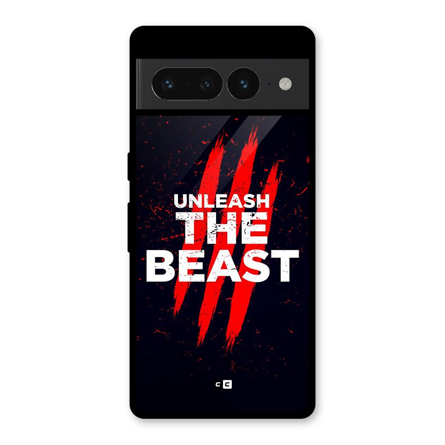 Unleash The Beast Glass Back Case for Google Pixel 7 Pro