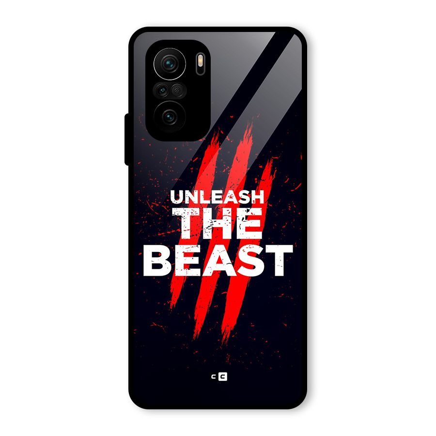 Unleash The Beast Glass Back Case for Mi 11X Pro