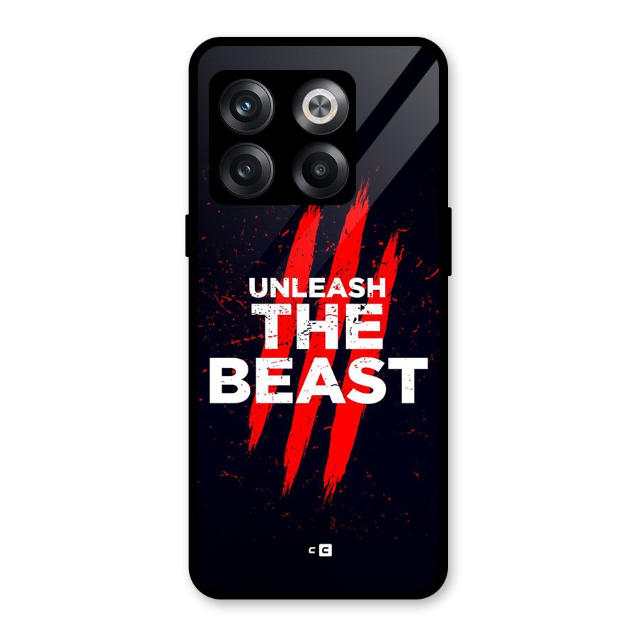 Unleash The Beast Glass Back Case for OnePlus 10T