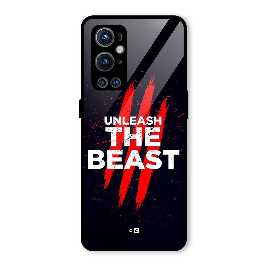 Unleash The Beast Glass Back Case for OnePlus 9 Pro