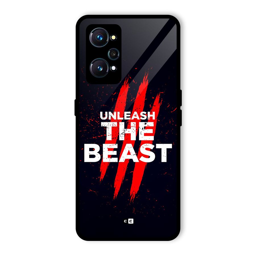 Unleash The Beast Glass Back Case for Realme GT Neo2