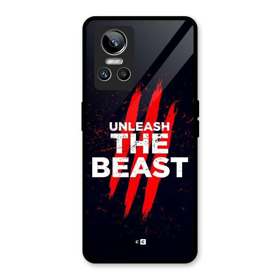 Unleash The Beast Glass Back Case for Realme GT Neo 3