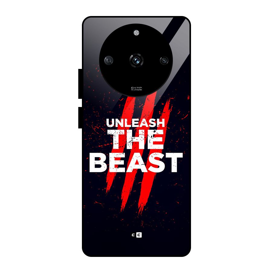 Unleash The Beast Glass Back Case for Realme Narzo 60 5G