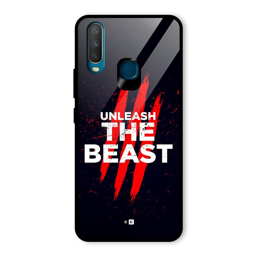 Unleash The Beast Glass Back Case for Vivo U10