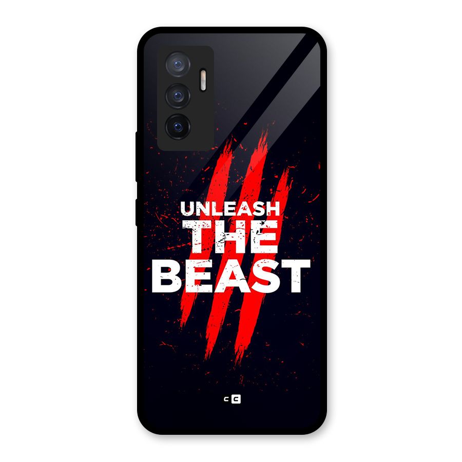 Unleash The Beast Glass Back Case for Vivo V23e