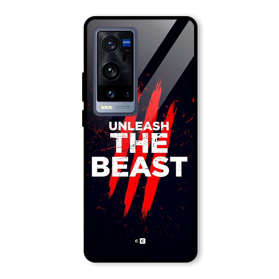 Unleash The Beast Glass Back Case for Vivo X60 Pro Plus