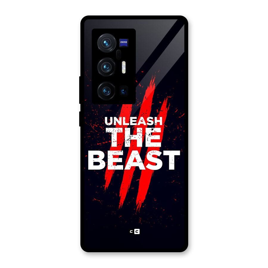Unleash The Beast Glass Back Case for Vivo X70 Pro Plus