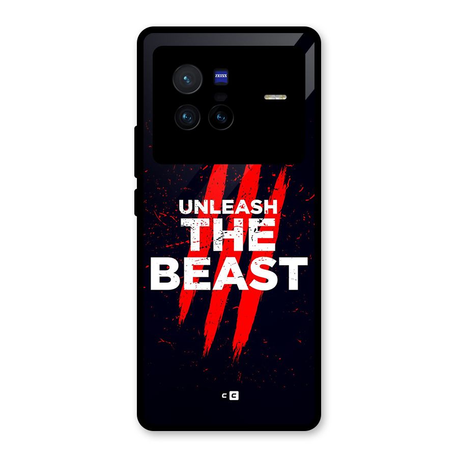 Unleash The Beast Glass Back Case for Vivo X80
