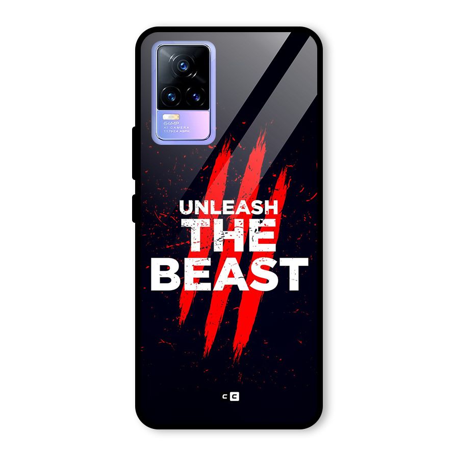Unleash The Beast Glass Back Case for Vivo Y73