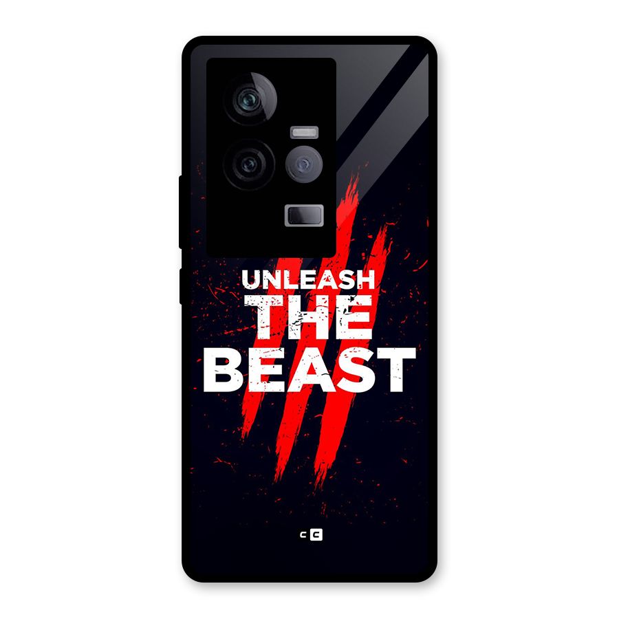 Unleash The Beast Glass Back Case for Vivo iQOO 11 5G