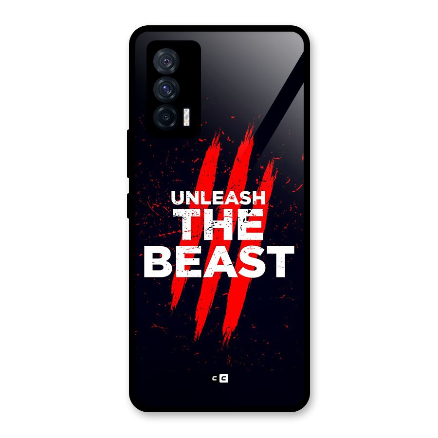 Unleash The Beast Glass Back Case for Vivo iQOO 7 5G