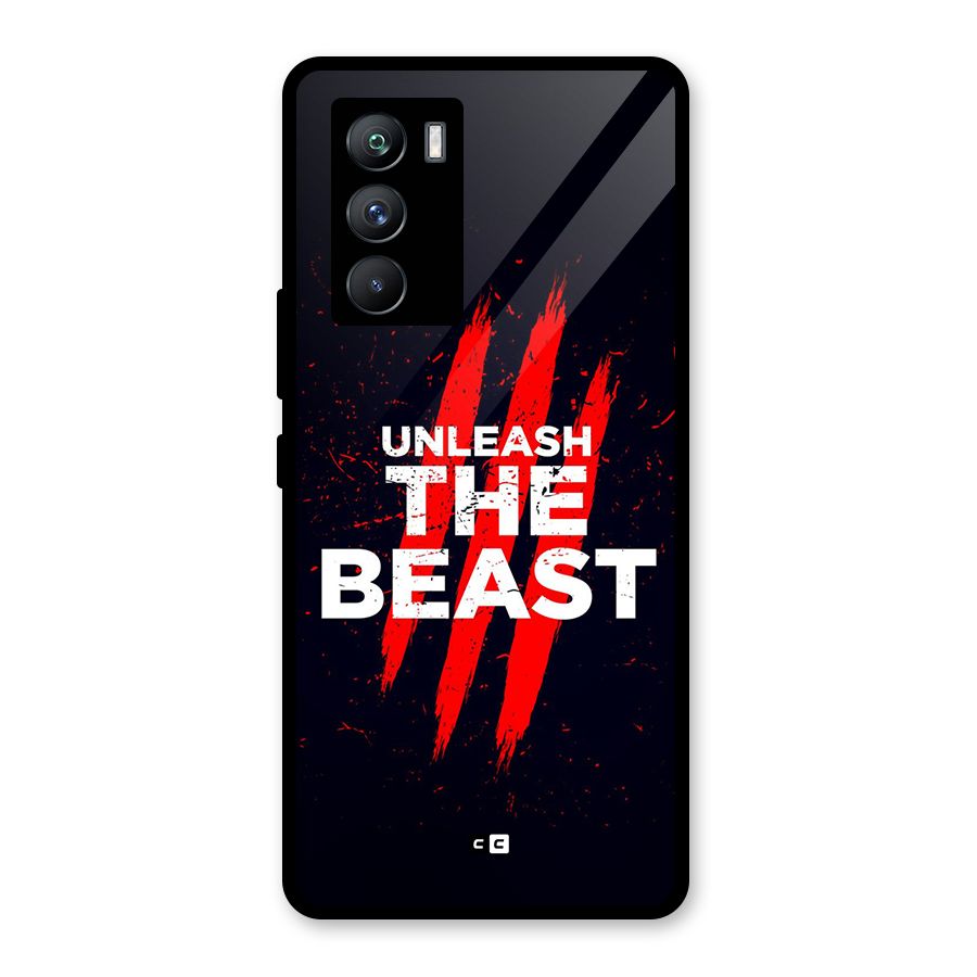 Unleash The Beast Glass Back Case for Vivo iQOO 9 SE