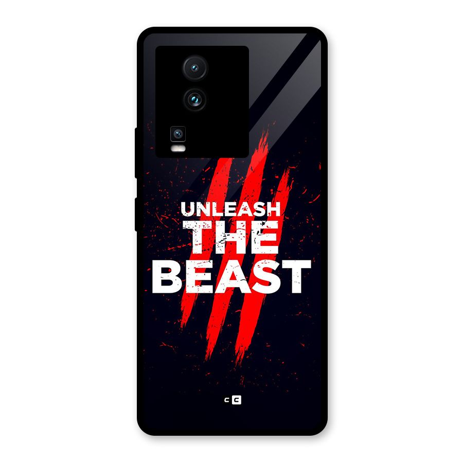Unleash The Beast Glass Back Case for Vivo iQOO Neo 7