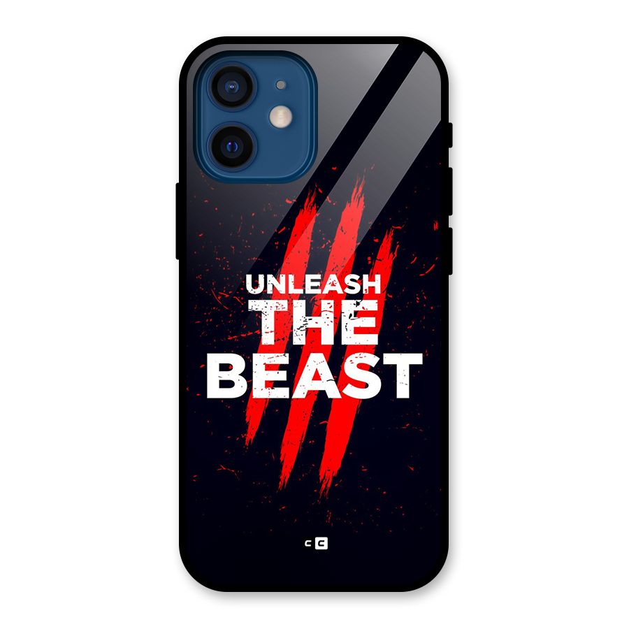 Unleash The Beast Glass Back Case for iPhone 12 Mini