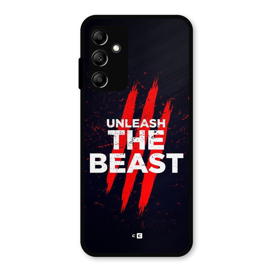 Unleash The Beast Metal Back Case for Galaxy A14 5G