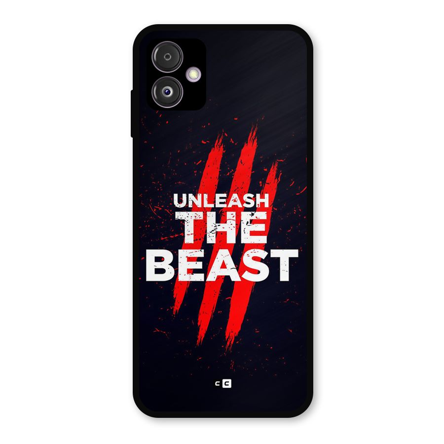 Unleash The Beast Metal Back Case for Galaxy F14