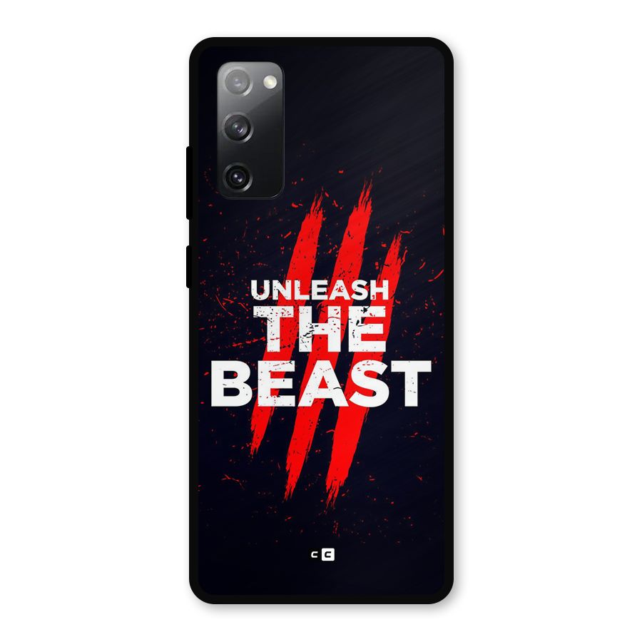 Unleash The Beast Metal Back Case for Galaxy S20 FE 5G