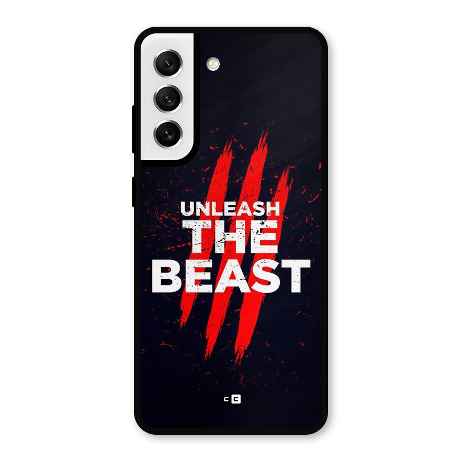 Unleash The Beast Metal Back Case for Galaxy S21 FE 5G