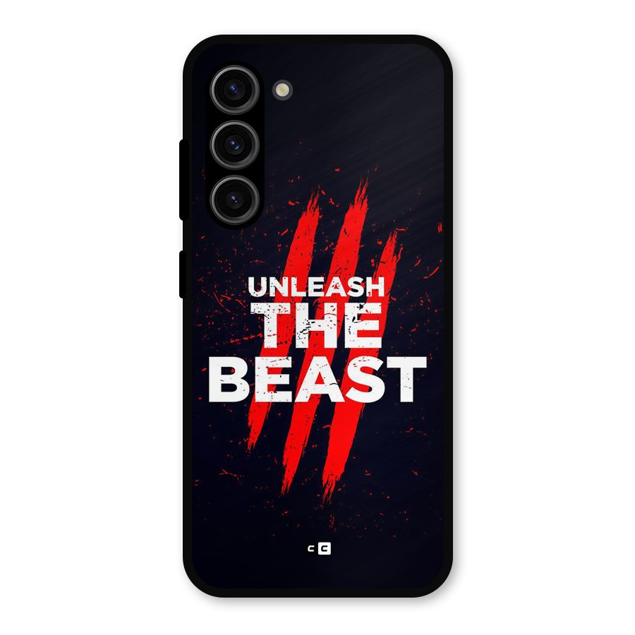 Unleash The Beast Metal Back Case for Galaxy S23