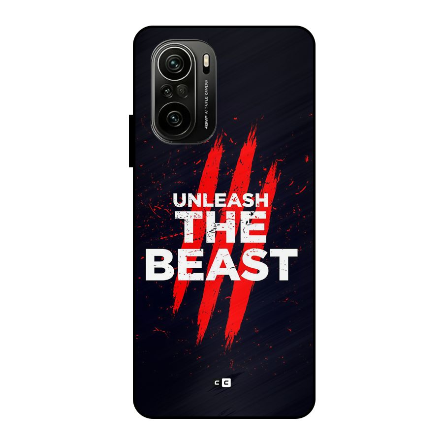 Unleash The Beast Metal Back Case for Mi 11x