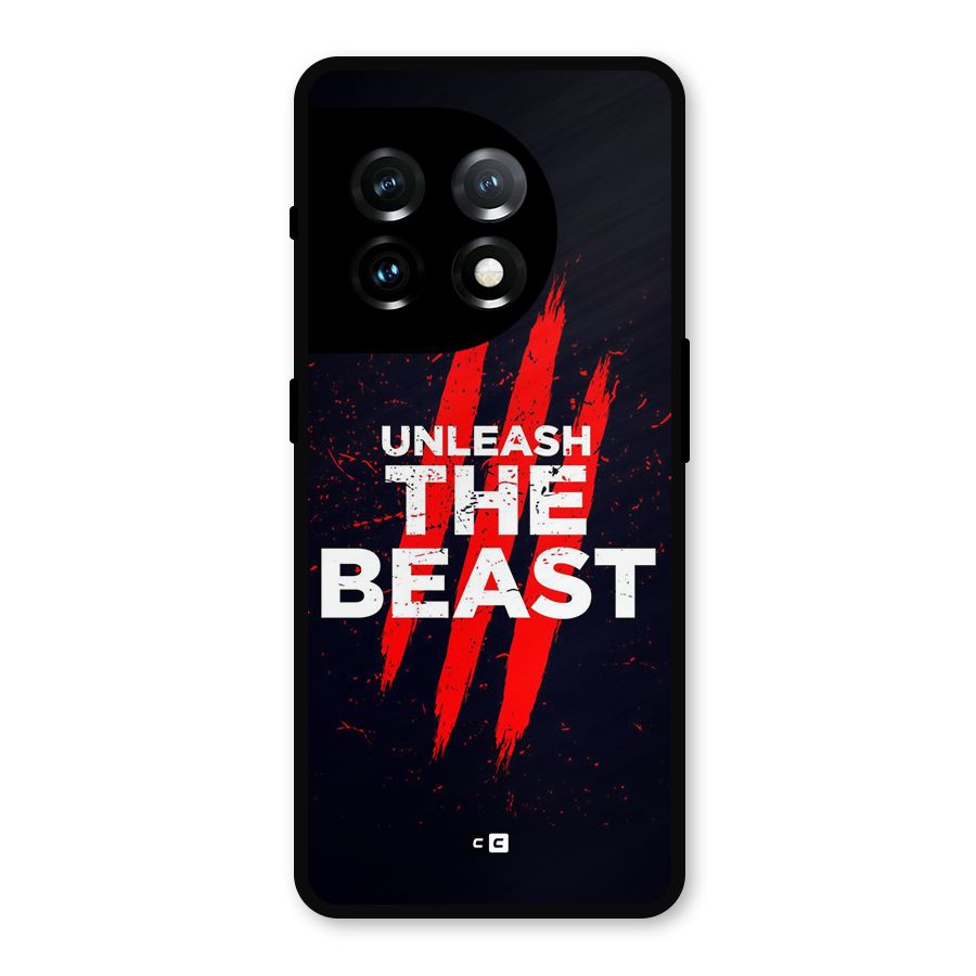 Unleash The Beast Metal Back Case for OnePlus 11