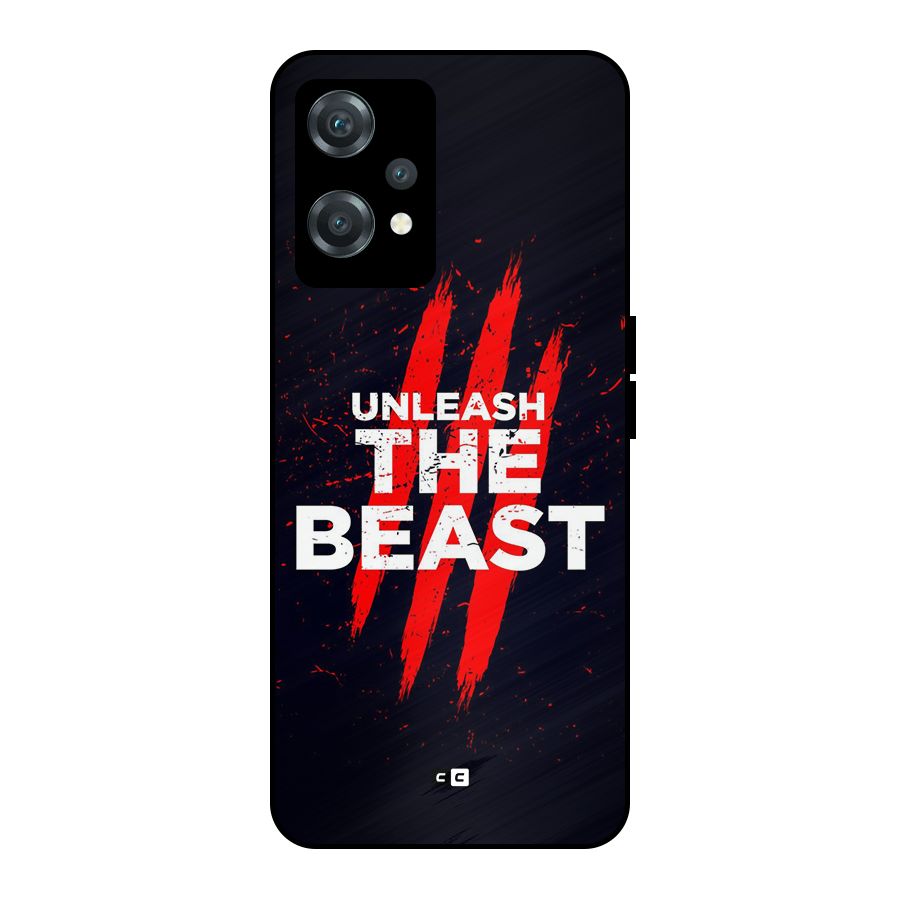 Unleash The Beast Metal Back Case for OnePlus Nord CE 2 Lite 5G