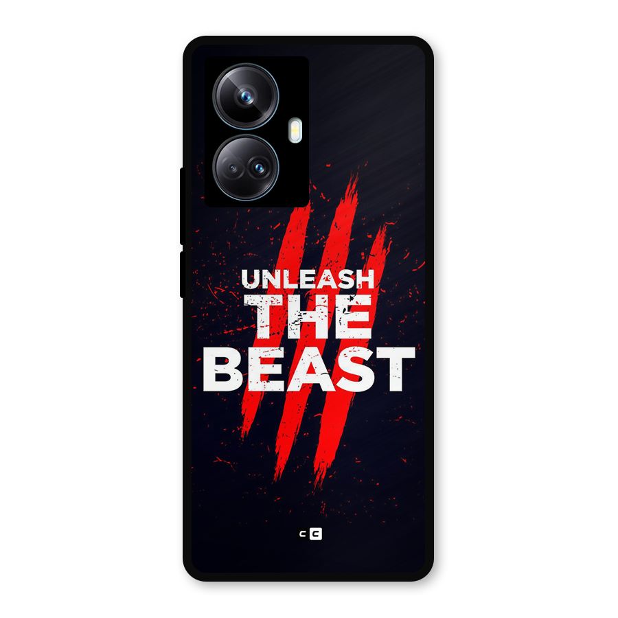 Unleash The Beast Metal Back Case for Realme 10 Pro Plus