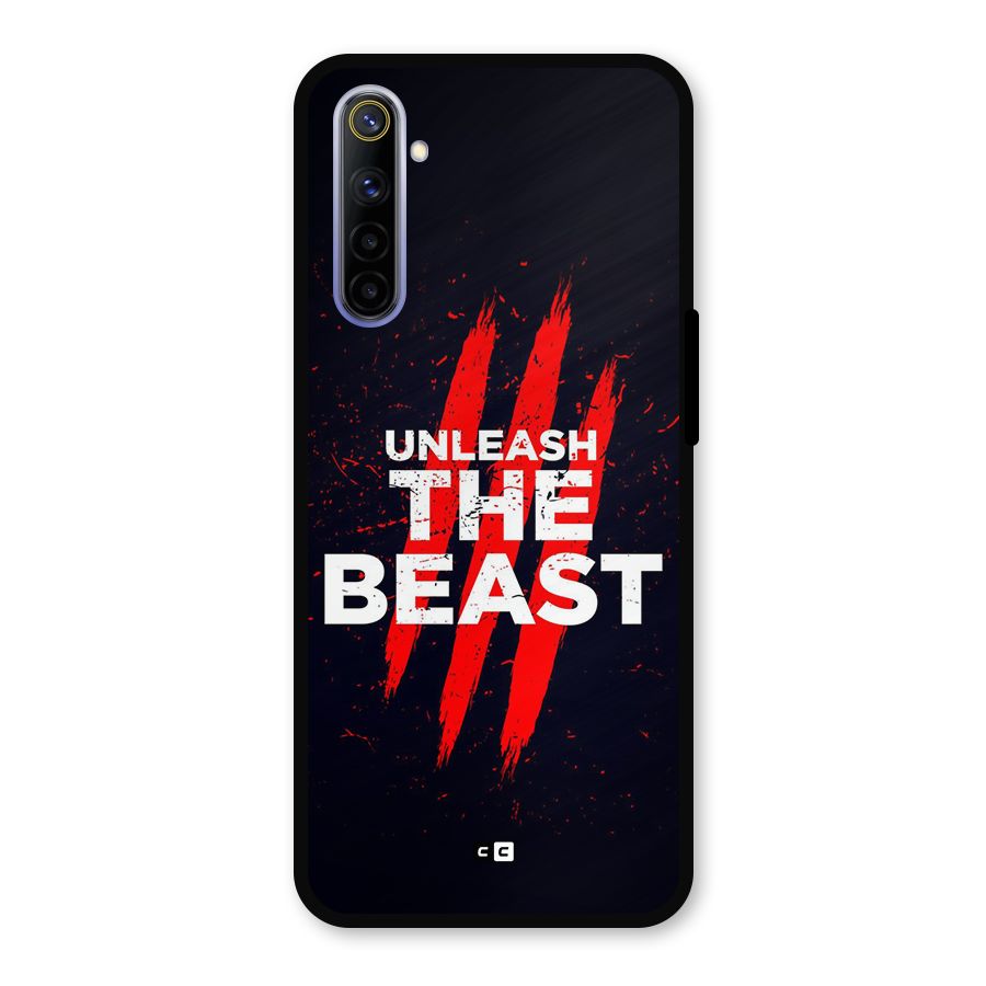 Unleash The Beast Metal Back Case for Realme 6i