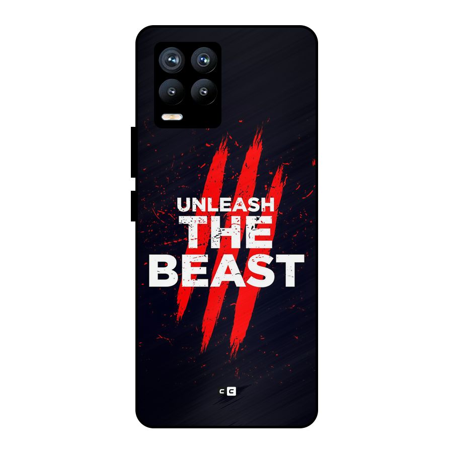 Unleash The Beast Metal Back Case for Realme 8 Pro