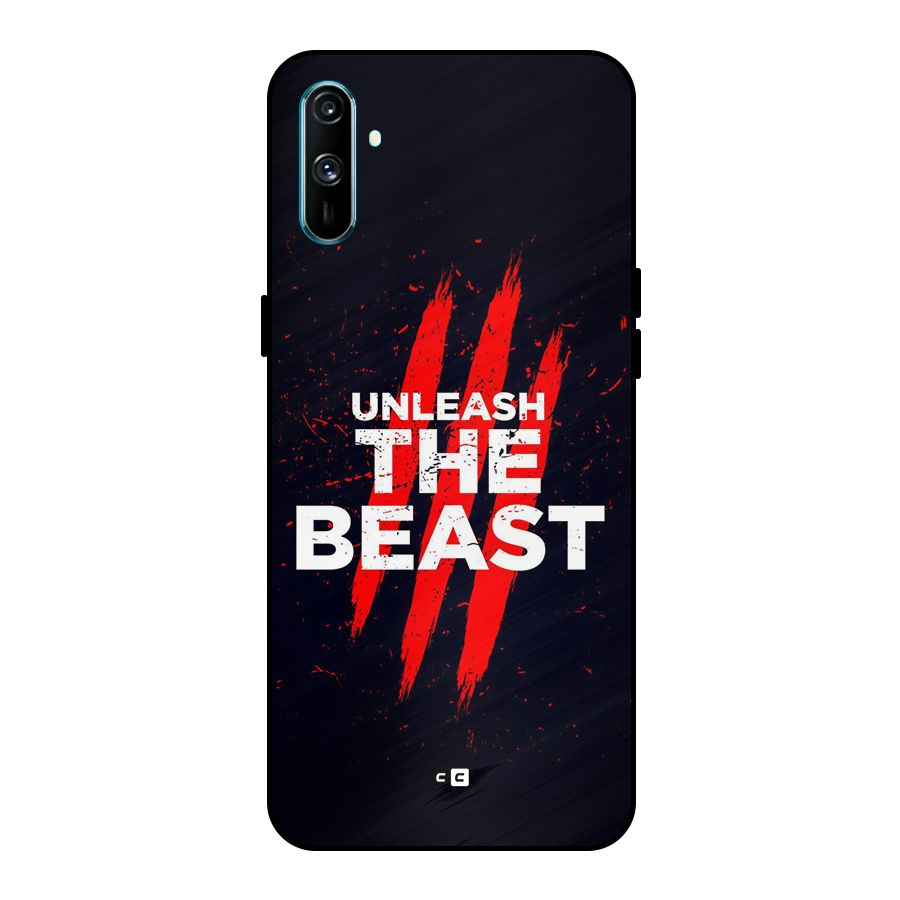 Unleash The Beast Metal Back Case for Realme C3
