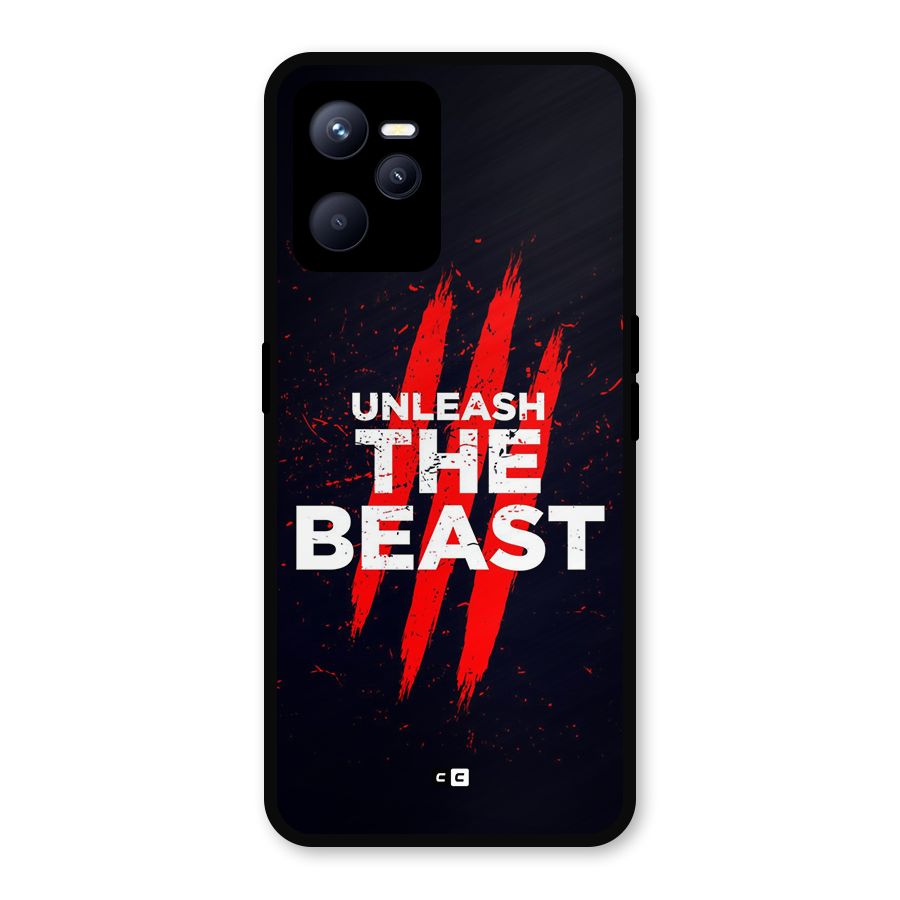 Unleash The Beast Metal Back Case for Realme C35