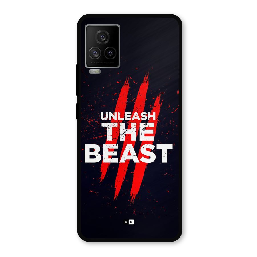 Unleash The Beast Metal Back Case for iQOO 7 Legend 5G