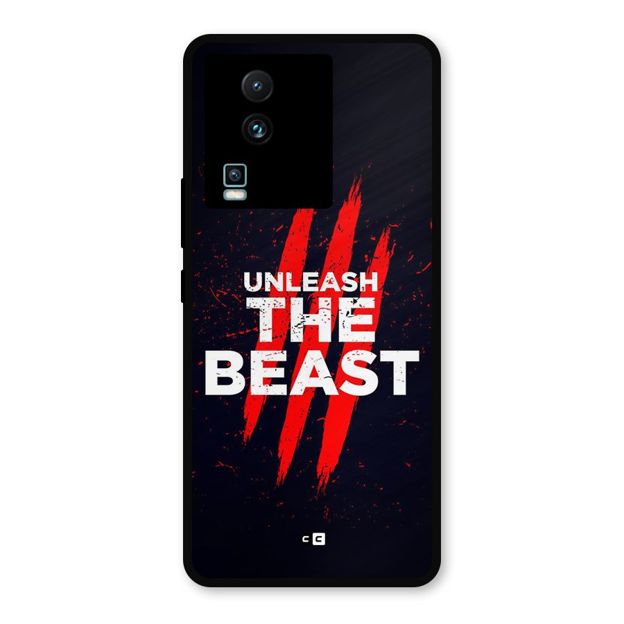 Unleash The Beast Metal Back Case for iQOO Neo 7 Pro