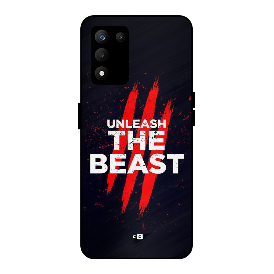 Unleash The Beast Metal Back Case for realme 9 5G SE