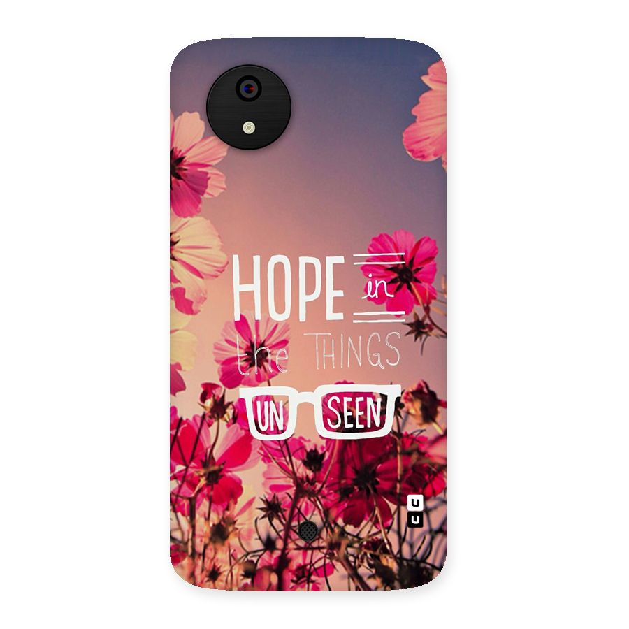 Unseen Hope Back Case for Canvas A1  AQ4501
