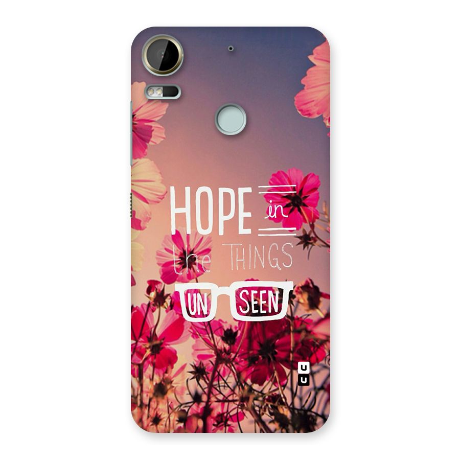 Unseen Hope Back Case for Desire 10 Pro