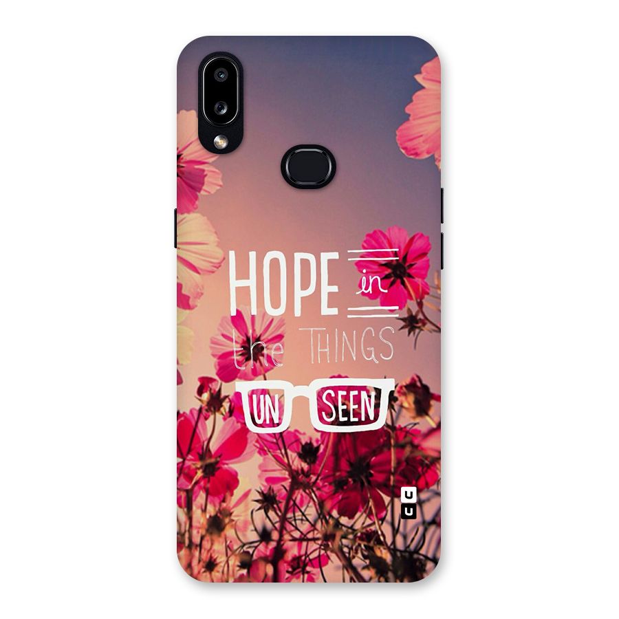 Unseen Hope Back Case for Galaxy A10s