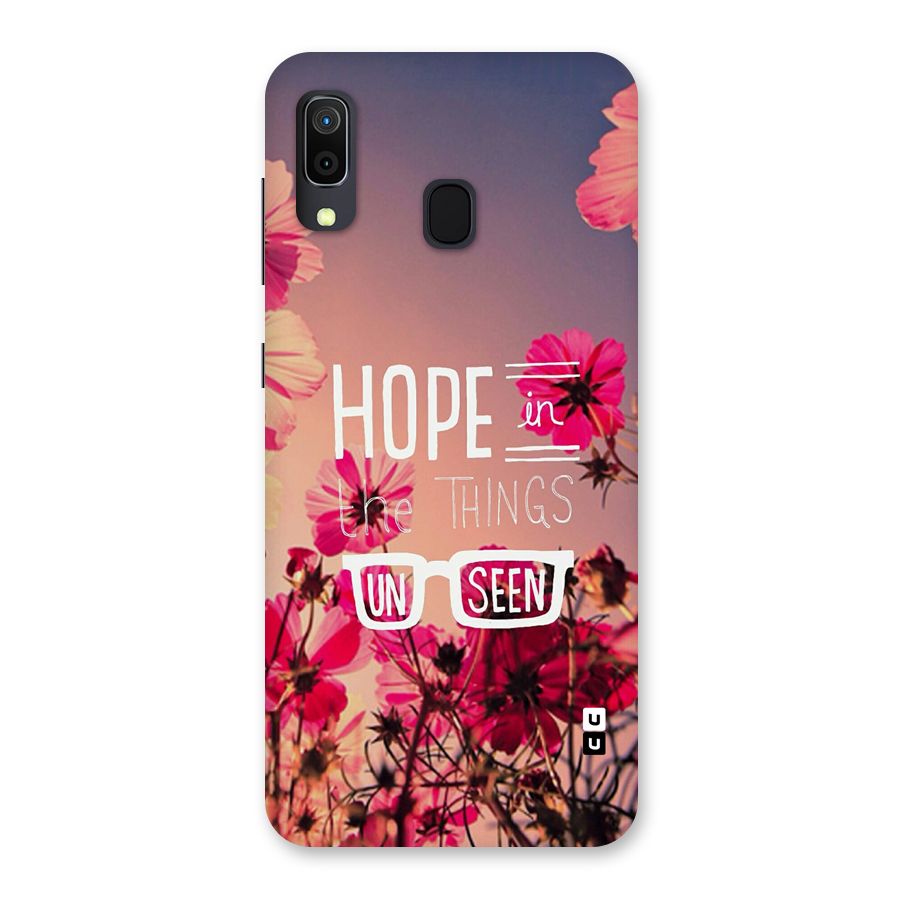 Unseen Hope Back Case for Galaxy A20