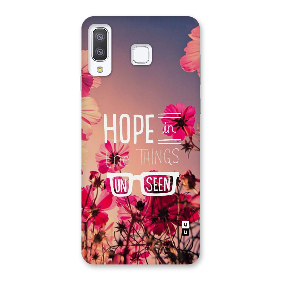 Unseen Hope Back Case for Galaxy A8 Star