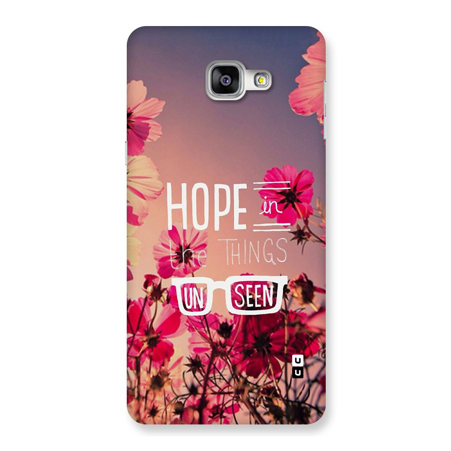 Unseen Hope Back Case for Galaxy A9
